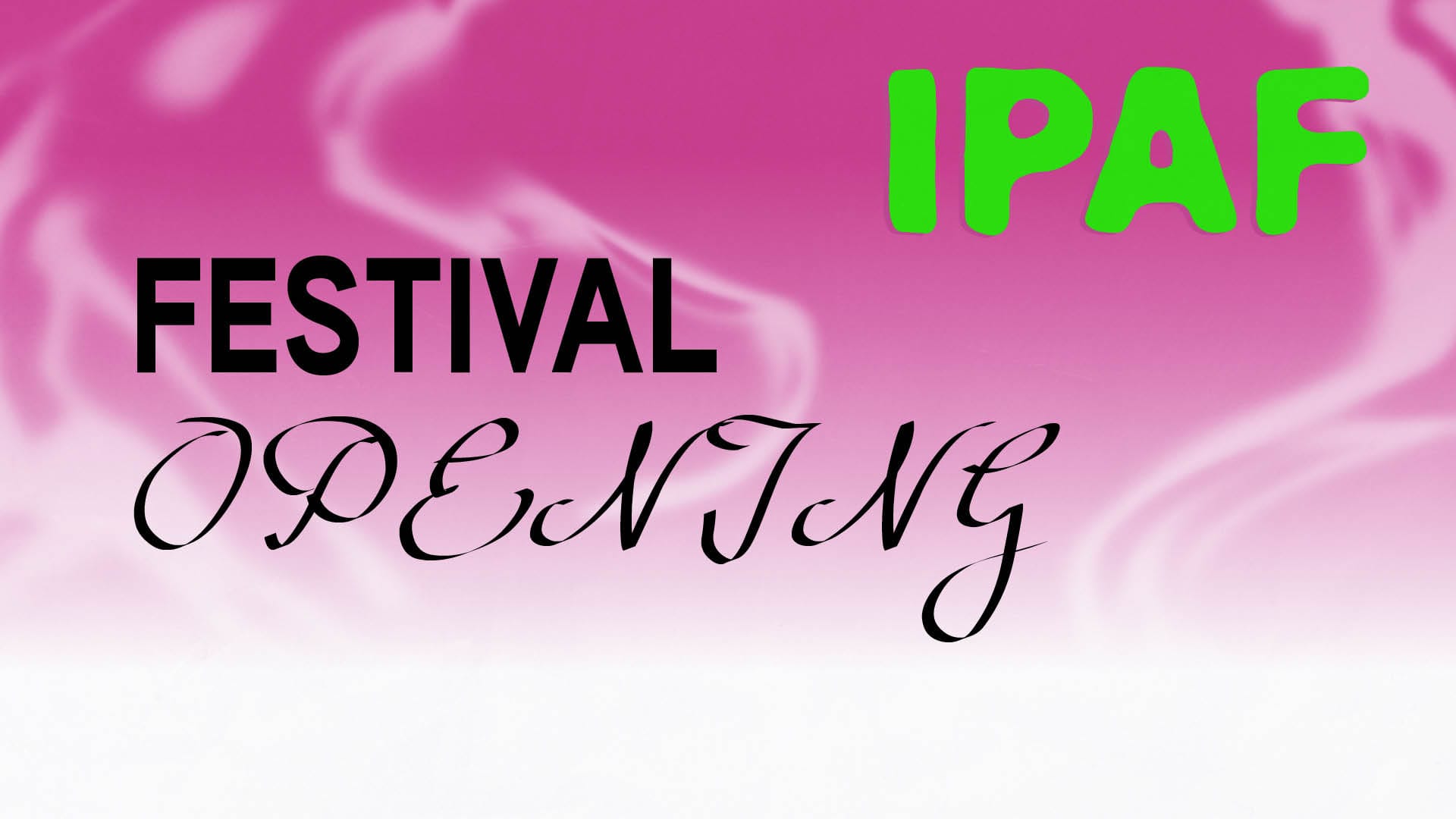 IPAF Festival opening | Dansehallerne